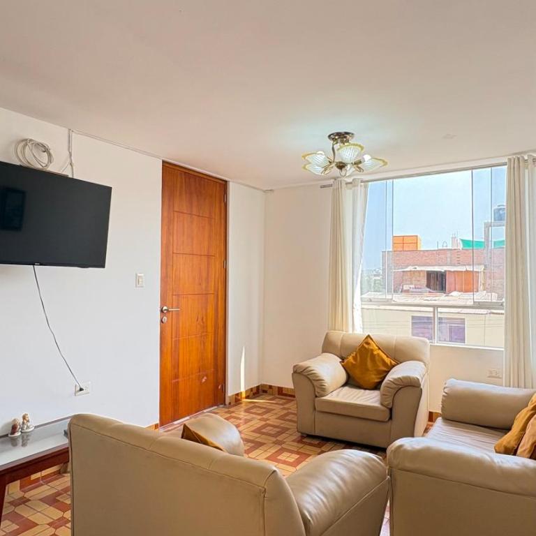 Gran depa económico 4hab la Molina tranquila - Apartment - 4