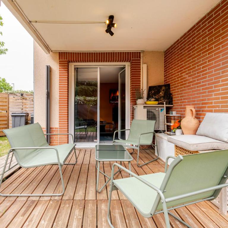 La Parenthèse Toulousaine, Calm, Charm, Parking - Appartamento con 2 Camere da Letto - 17