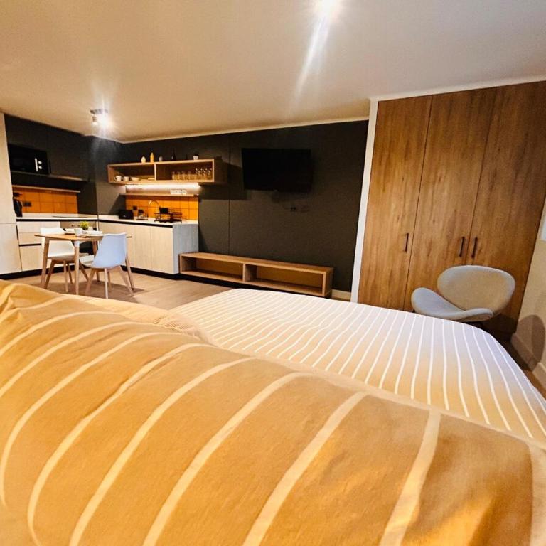Moderno Depto cómodo y con Wifi - Frente al Metro - Apartamento de 1 dormitorio - 15