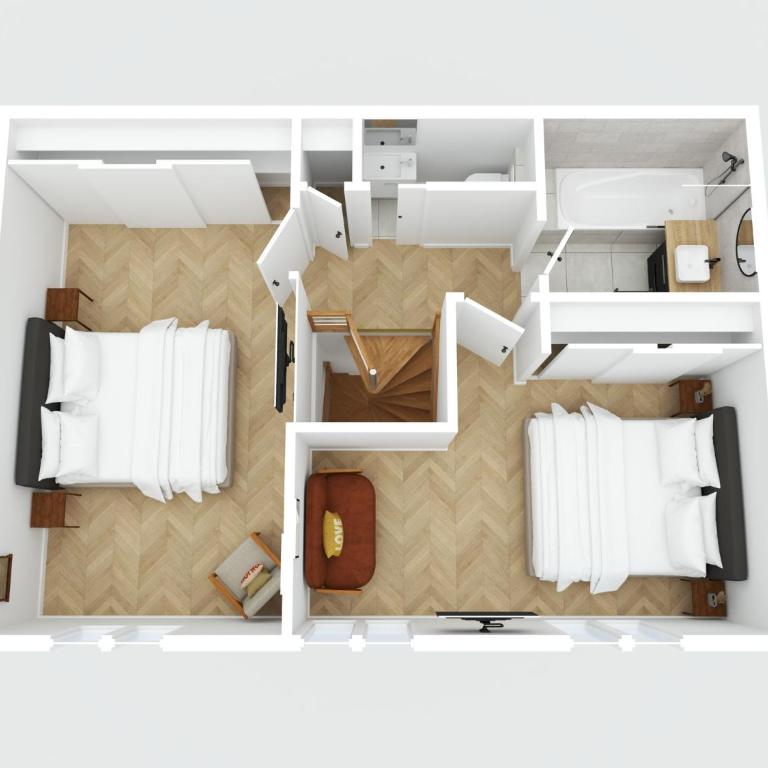 Urban Retreat Brand-New Duplex 2-Bedroom - Appartement 2 Chambres - 23