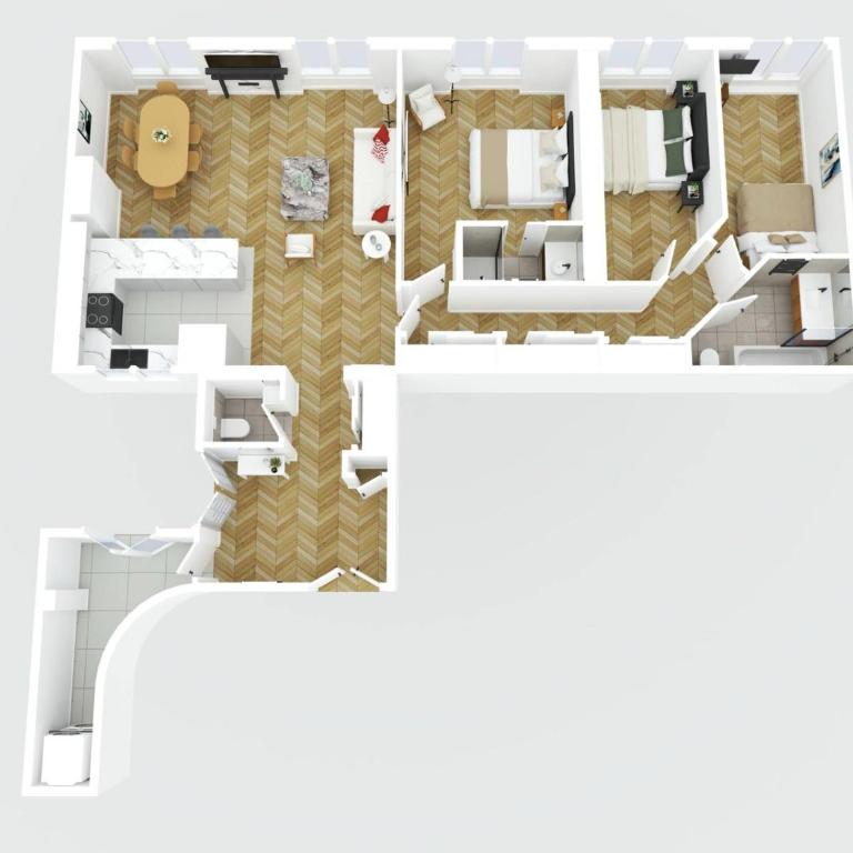 Brand New 3 Bedrooms Facing Madeleine St Honoré - Appartement 3 Chambres - 29