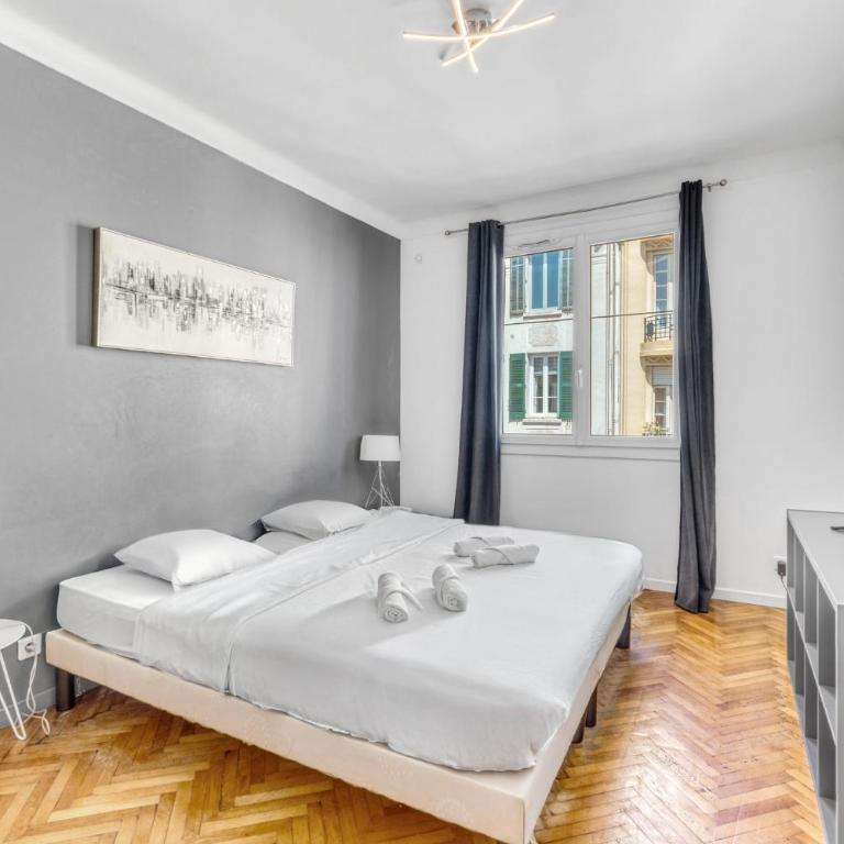 Spacious 2 Bed - 5 mn du Palais - Calme - Balcon - Apartment mit 2 Schlafzimmern - 10
