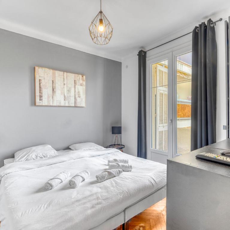 Spacious 2 Bed - 5 mn du Palais - Calme - Balcon - Apartment mit 2 Schlafzimmern - 6