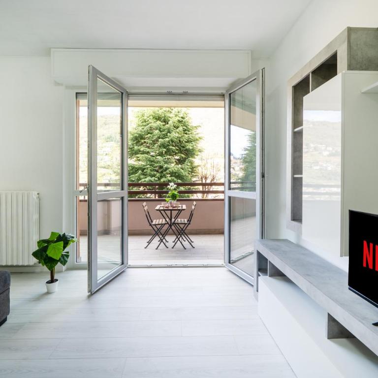 Como, Swiss 5 min - Lake at 10 min - Wifi, Parking - Appartamento con 3 Camere da Letto e con Vista - 33