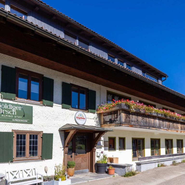 Goldiger Hirsch - Ferienwohnung nahe Alpsee - Apartment mit 2 Schlafzimmern - 24