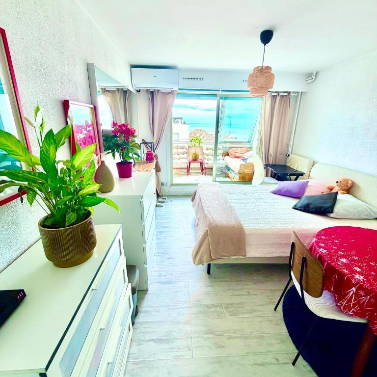 Studio vue mer 70 m de plage - Appartement 1 Chambre - Vue sur Mer - 2