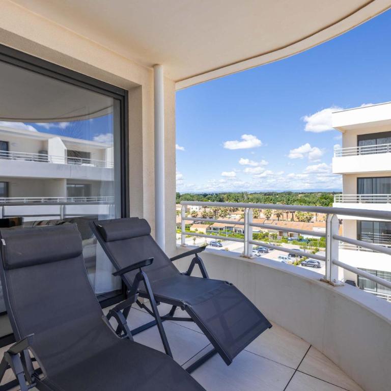 Valras-Loc Archipel Panarea Vue Mer et Confort - Apartamento Deluxe - 22
