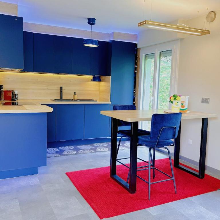 L'Écrin d'Azur - Cocon paisible proche du lac d'Annecy - One-Bedroom Apartment with Garden View - 1