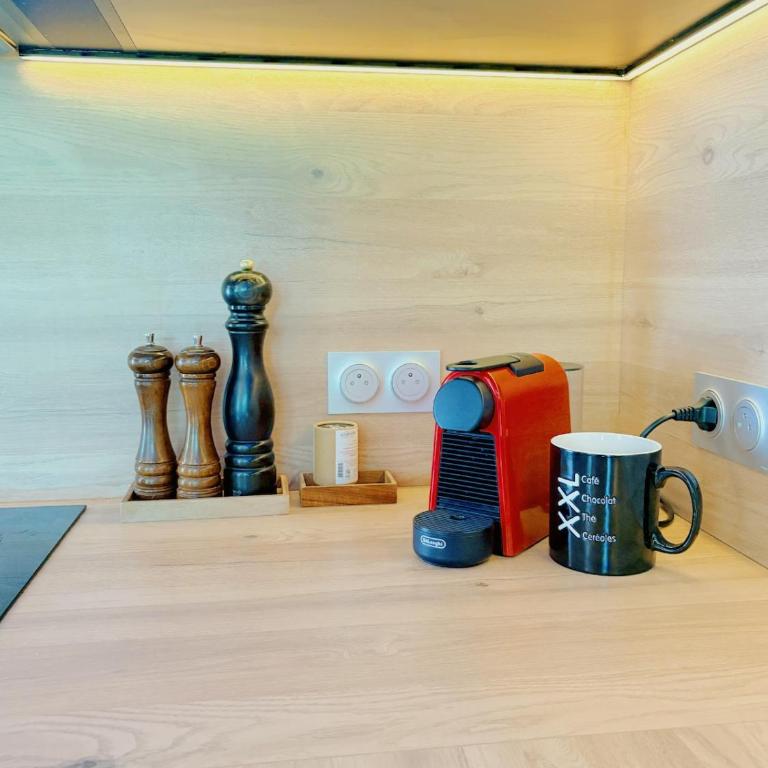 L'Écrin d'Azur - Cocon paisible proche du lac d'Annecy - One-Bedroom Apartment with Garden View - 4