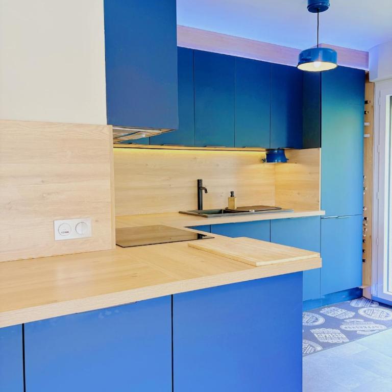 L'Écrin d'Azur - Cocon paisible proche du lac d'Annecy - One-Bedroom Apartment with Garden View - 11