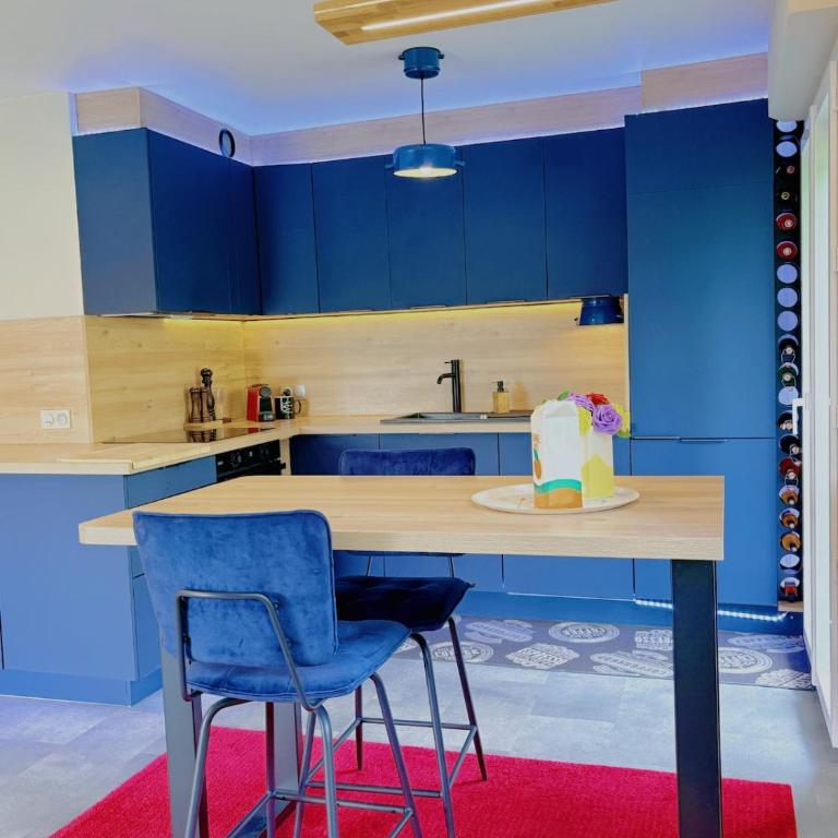 L'Écrin d'Azur - Cocon paisible proche du lac d'Annecy - One-Bedroom Apartment with Garden View - 14