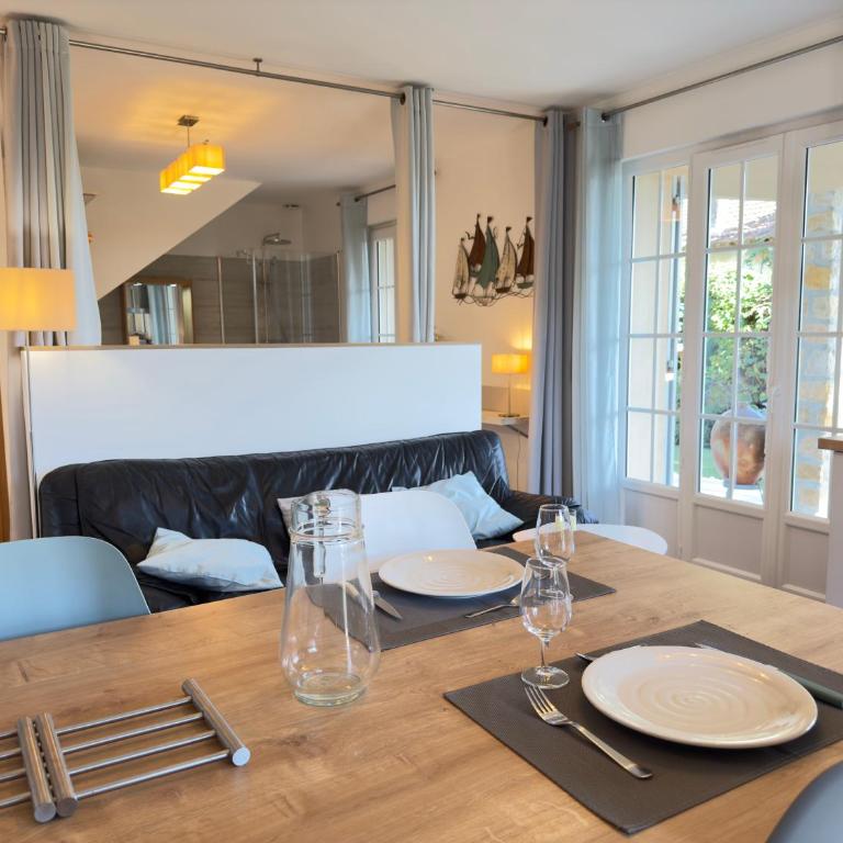 Studio bord de mer avec jardin dans villa ancienne - Studio mit Terrasse - 5