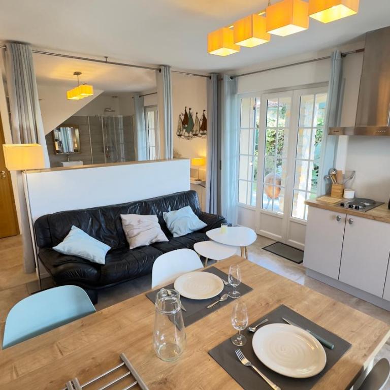 Studio bord de mer avec jardin dans villa ancienne - Studio mit Terrasse - 2