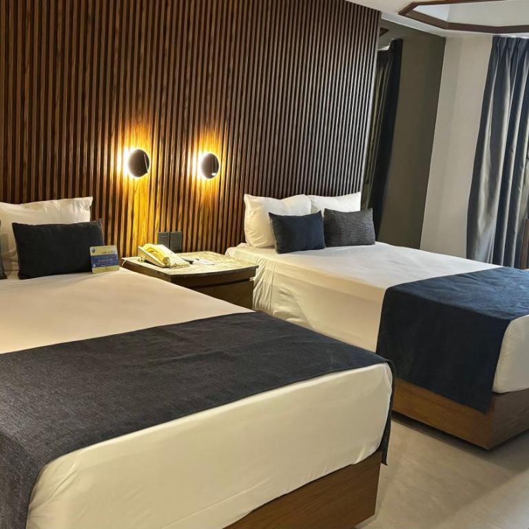 Hotel Guadalajara Plaza Ejecutivo - Habitación Doble Superior - 2 camas - 4