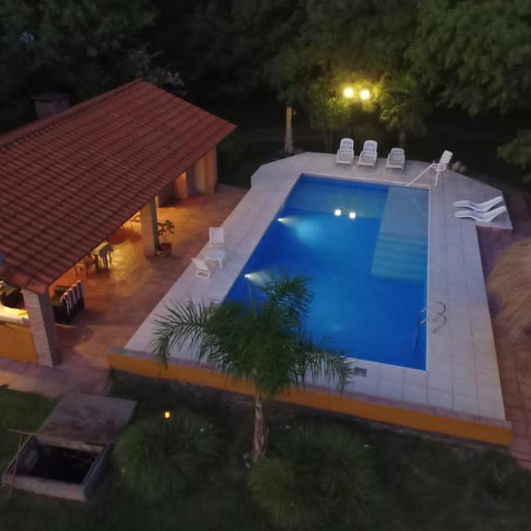 Posada La Ernestina Villa de las rosas - Quadruple Room with Garden View - 3