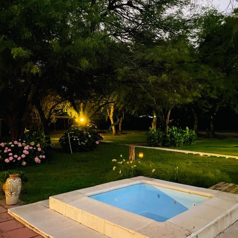 Posada La Ernestina Villa de las rosas - Quadruple Room with Garden View - 6