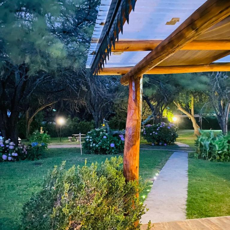Posada La Ernestina Villa de las rosas - Quadruple Room with Garden View - 21