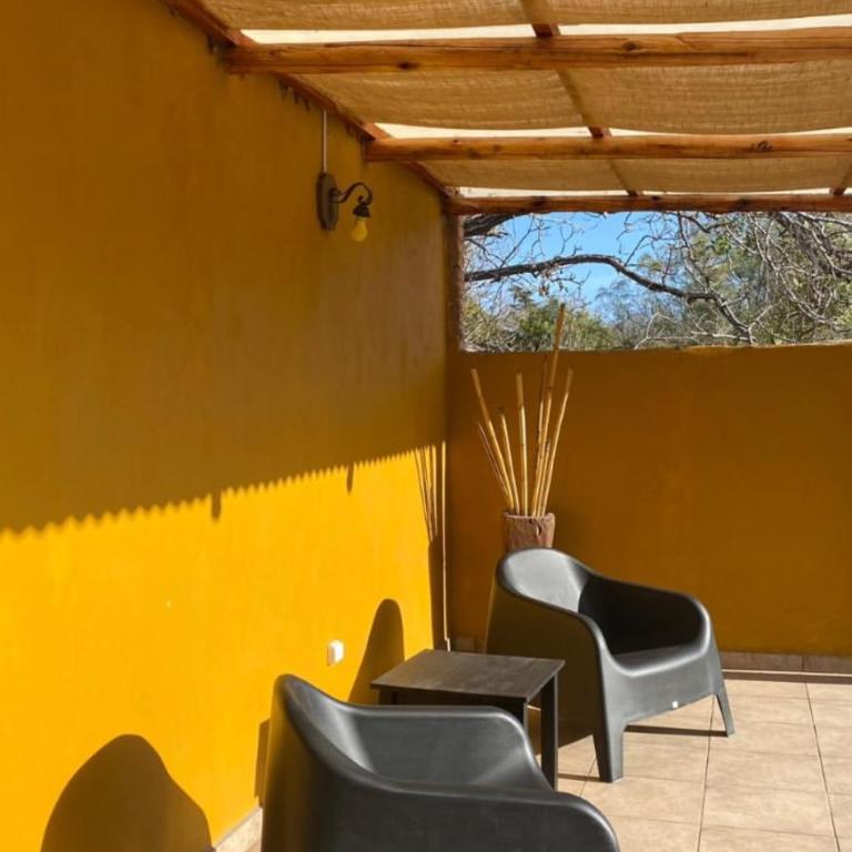 Posada La Ernestina Villa de las rosas - Quadruple Room with Garden View - 24