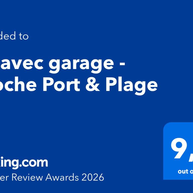 T3 avec garage - proche Port & Plage - Apartment mit 2 Schlafzimmern - 11