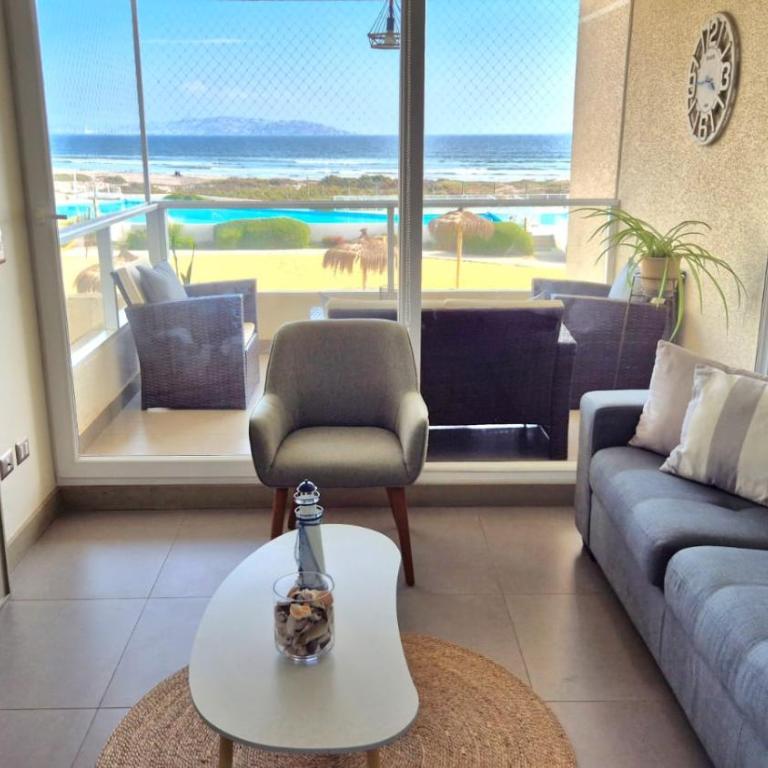 Depto 1 Dorm Frente al Mar y Laguna Cristalina - One-Bedroom Apartment - 37