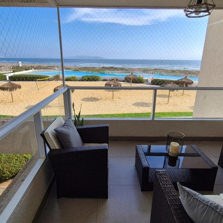 Depto 1 Dorm Frente al Mar y Laguna Cristalina - One-Bedroom Apartment - 39