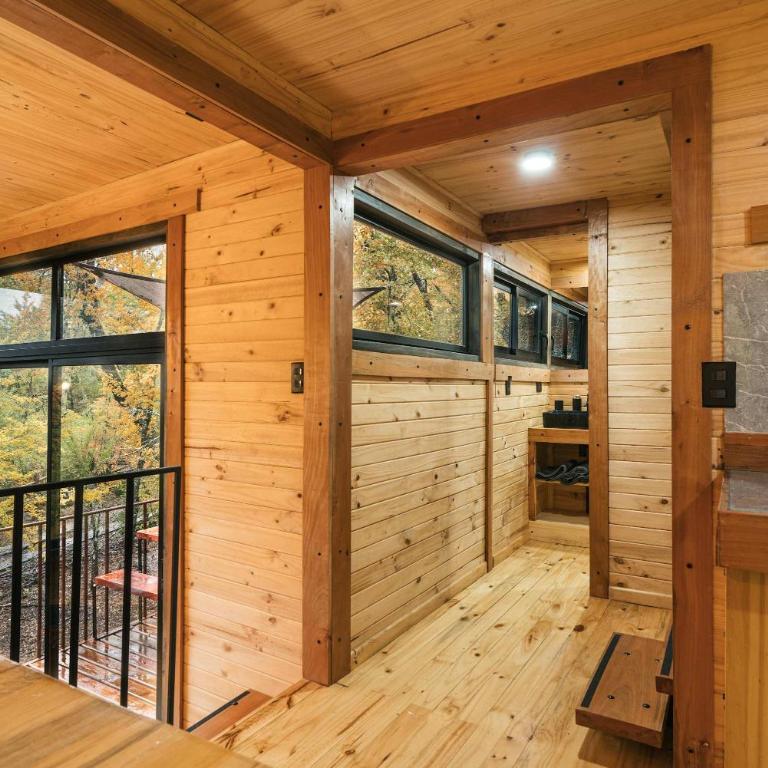 M Refugio 6 personas Tinaja Bosque Cerca centro de ski - Chalet - 25