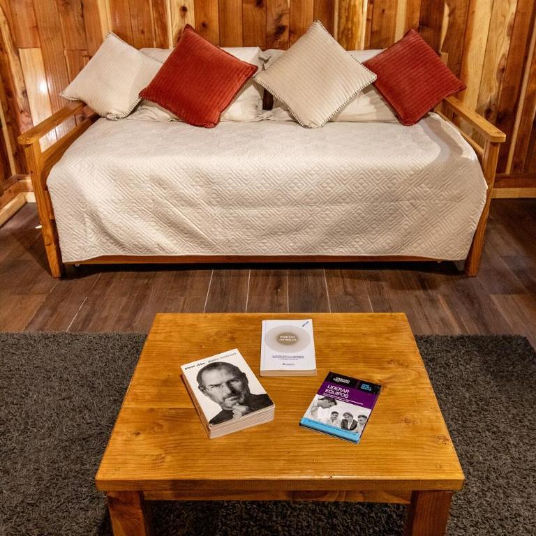 Studio Rústico-Moderno Refugio de Madera y Luz - One-Bedroom House - 12