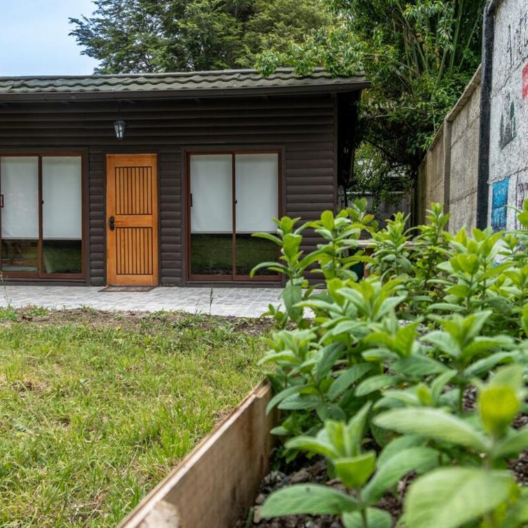 Studio Rústico-Moderno Refugio de Madera y Luz - One-Bedroom House - 14