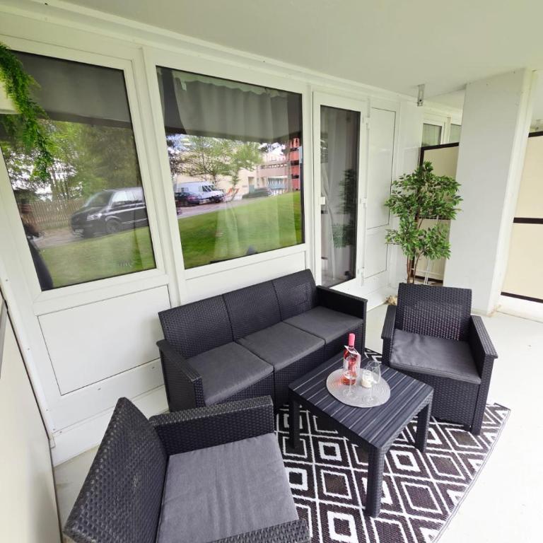 Ferienwohnung Molly inclusive Hallenbad, Sauna, Fitnessstudio und Aussenpool - Apartment mit 1 Schlafzimmer - 18