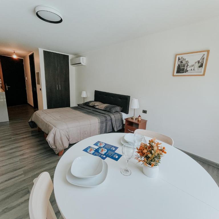 Espacio Bulnes - Studio Moderno Santiago Centro - Estudio con 1 cama grande - 3