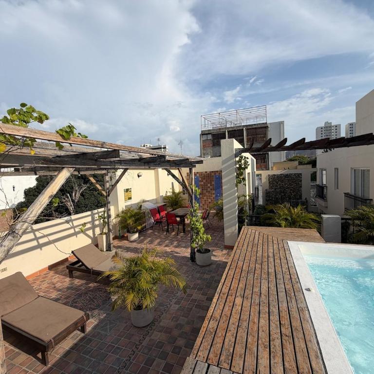 Apt in Centro Historico Jacuzzi Wi-Fi - Apartamento de 1 dormitorio - 7