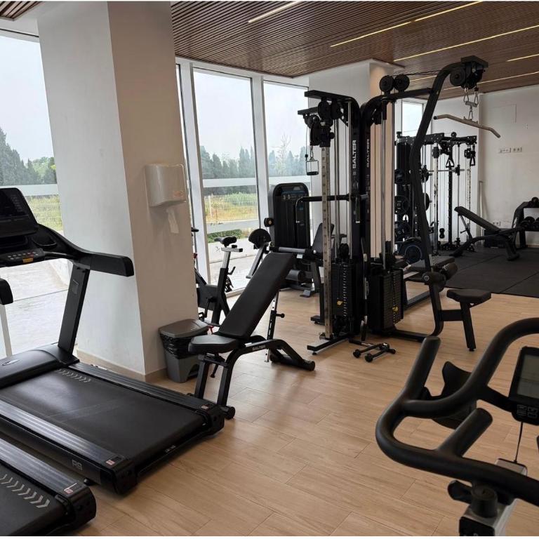 Gran Canet Nowy Apartament blisko morza i gór, Basen Jacuzzi Sauna - Apartment mit 2 Schlafzimmern und Balkon - 48