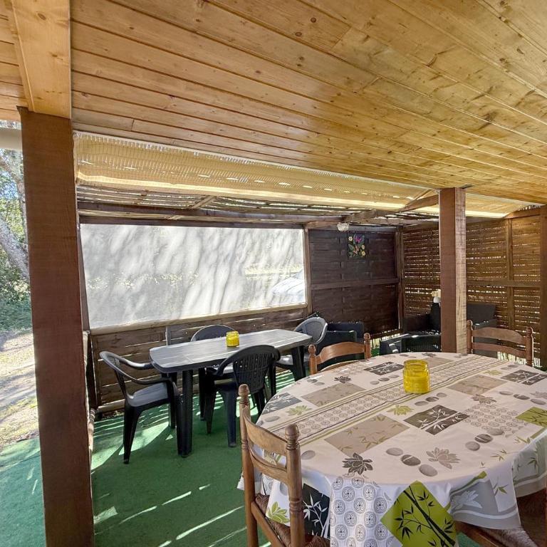 Mobilhome terrain privé cuisine d été Sud Corse - Mobile Home - 17
