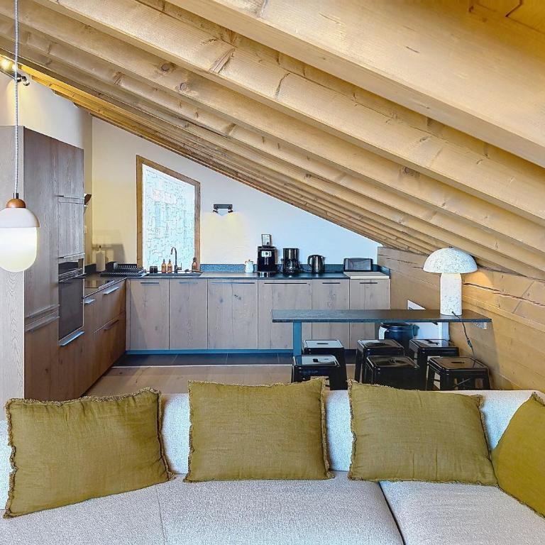 Appartement spacieux, vue Mont Pourri - 8 pers. - Apartment mit 4 Schlafzimmern - 4