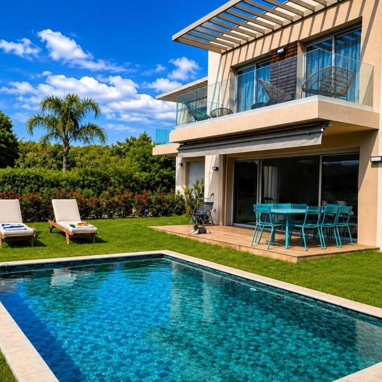 Villa contemporaine de standing Antibes 3 Chbres - 6 Pers - PiscineParking - Villa - 2