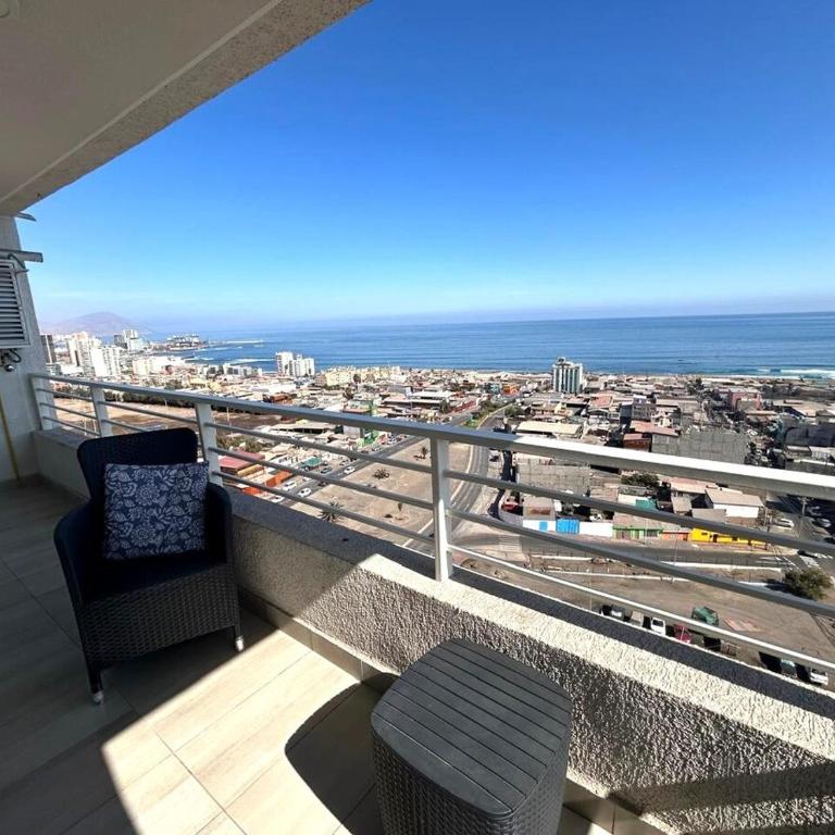 Depto Vista al Mar 2D 2B Parking Privado - Apartamento de 2 dormitorios con balcón y vistas al mar - 15