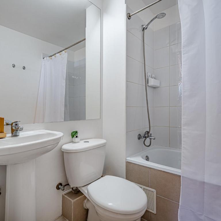Depto Familiar en Costa Algarrobo con Vista al Mar, Terraza, Piscina - Apartamento de 3 dormitorios - 10