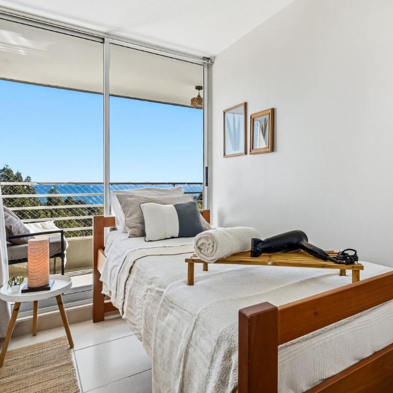 Depto Familiar en Costa Algarrobo con Vista al Mar, Terraza, Piscina - Apartamento de 3 dormitorios - 12