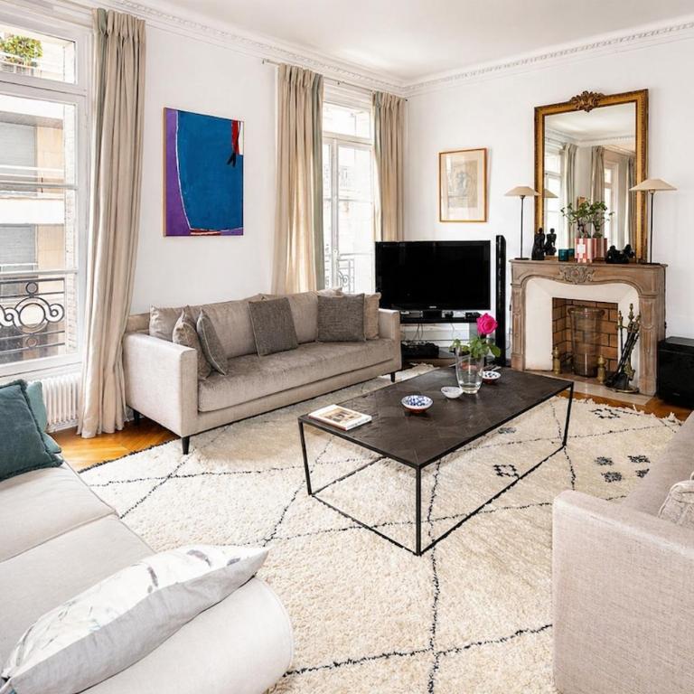 Haussmannian charm Eiffel Tower and Arc de Triomphe - Appartamento con 1 Camera da Letto - 1