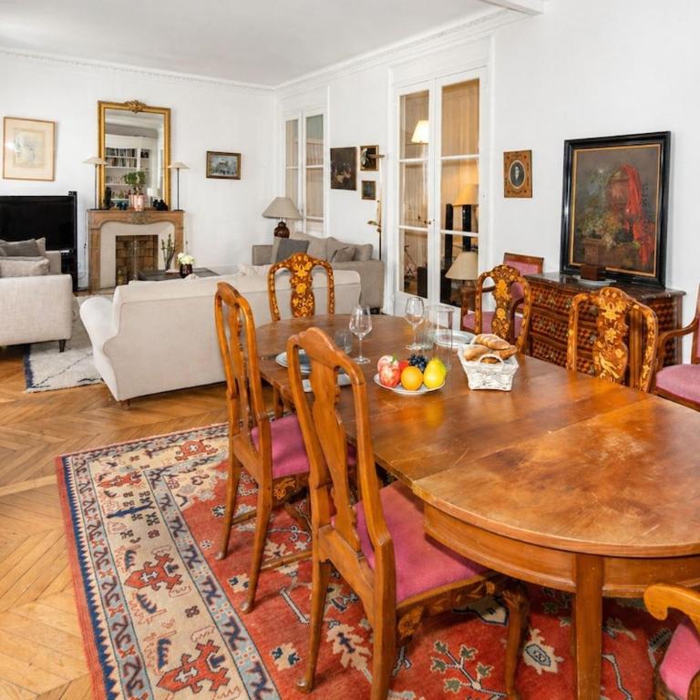 Haussmannian charm Eiffel Tower and Arc de Triomphe - Appartamento con 1 Camera da Letto - 9