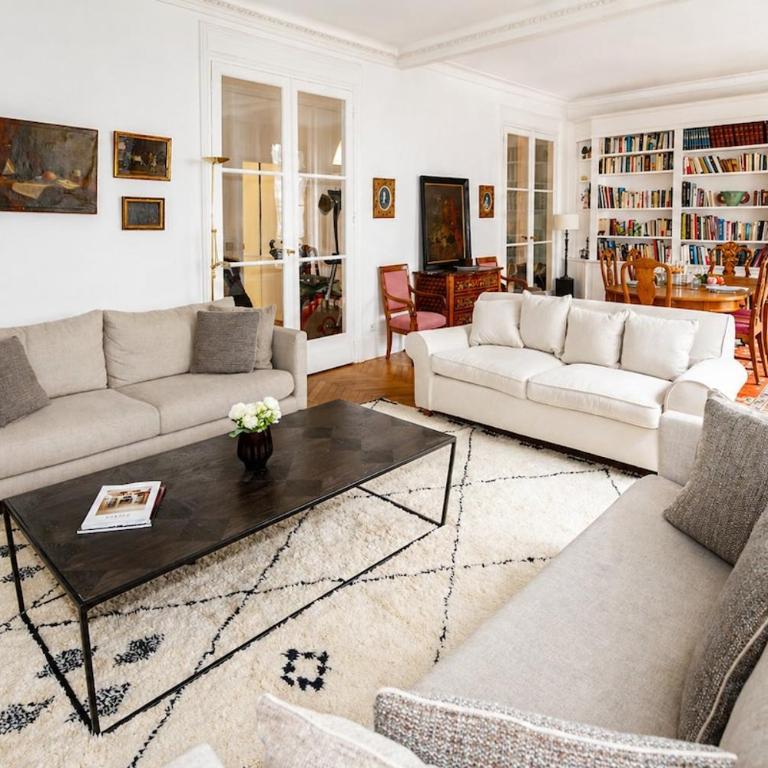 Haussmannian charm Eiffel Tower and Arc de Triomphe - Appartamento con 1 Camera da Letto - 10