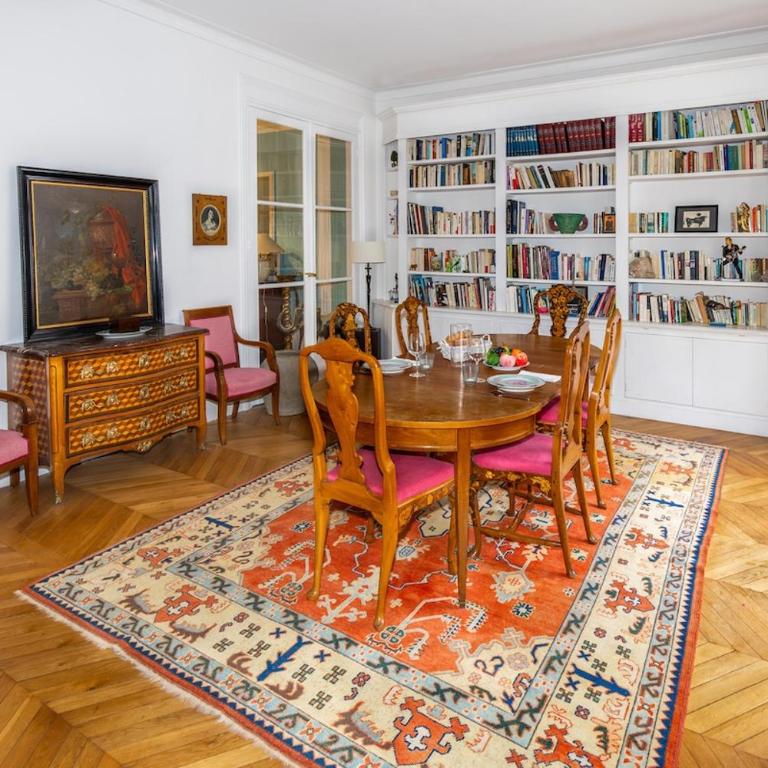 Haussmannian charm Eiffel Tower and Arc de Triomphe - Appartamento con 1 Camera da Letto - 11