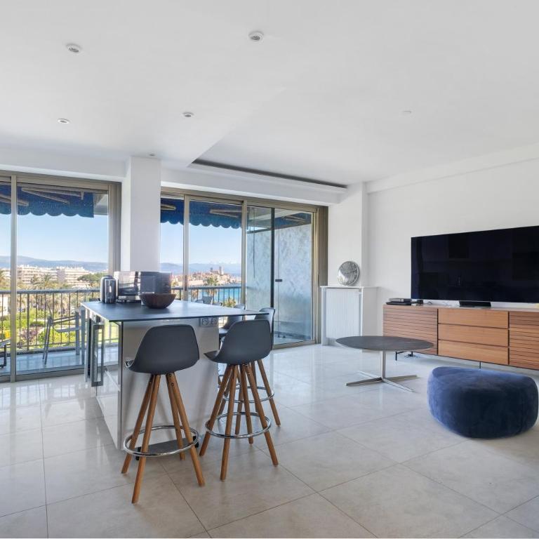 Cap D'antibes, Port Aubernon - Appartamento Deluxe con 2 Camere da Letto e Vista Oceano - 3