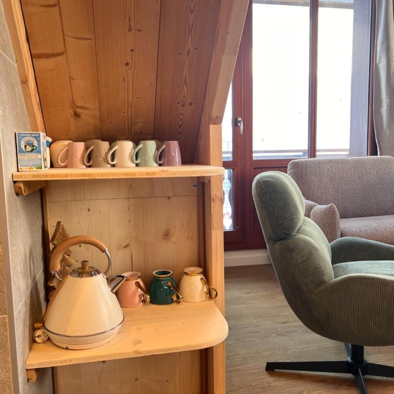 Nouveau, Appartement de charme, 6p avec vue pistes et proximité immédiate télésièges - Apartment mit 3 Schlafzimmern - 14