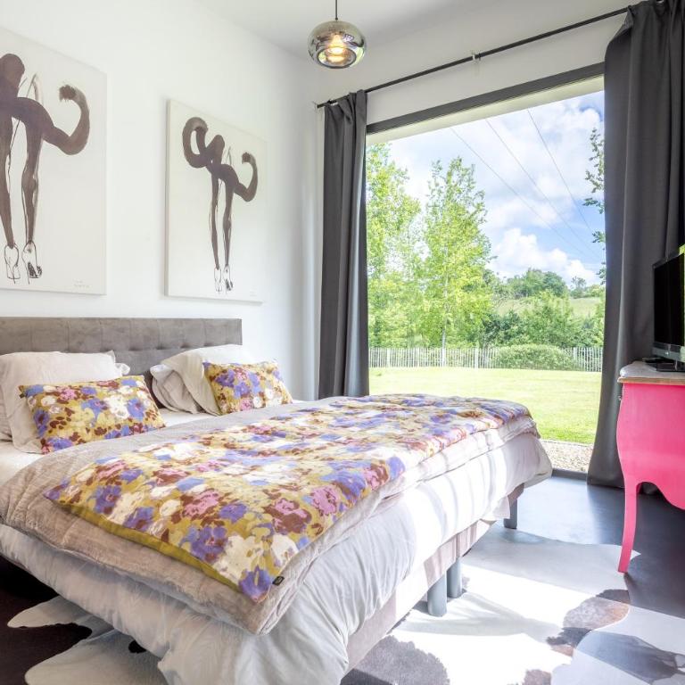 Sitelles Lodge Cube avec spa - Maison 3 Chambres - 14