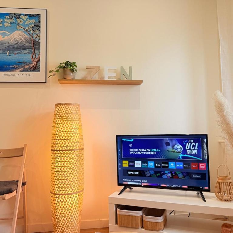 Le Fuji - Zen et chaleureux - Gare et centre-ville accessibles à pied - Apartamento de 1 dormitorio - 10