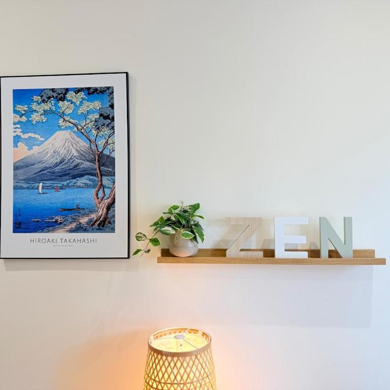 Le Fuji - Zen et chaleureux - Gare et centre-ville accessibles à pied - Apartment mit 1 Schlafzimmer - 12
