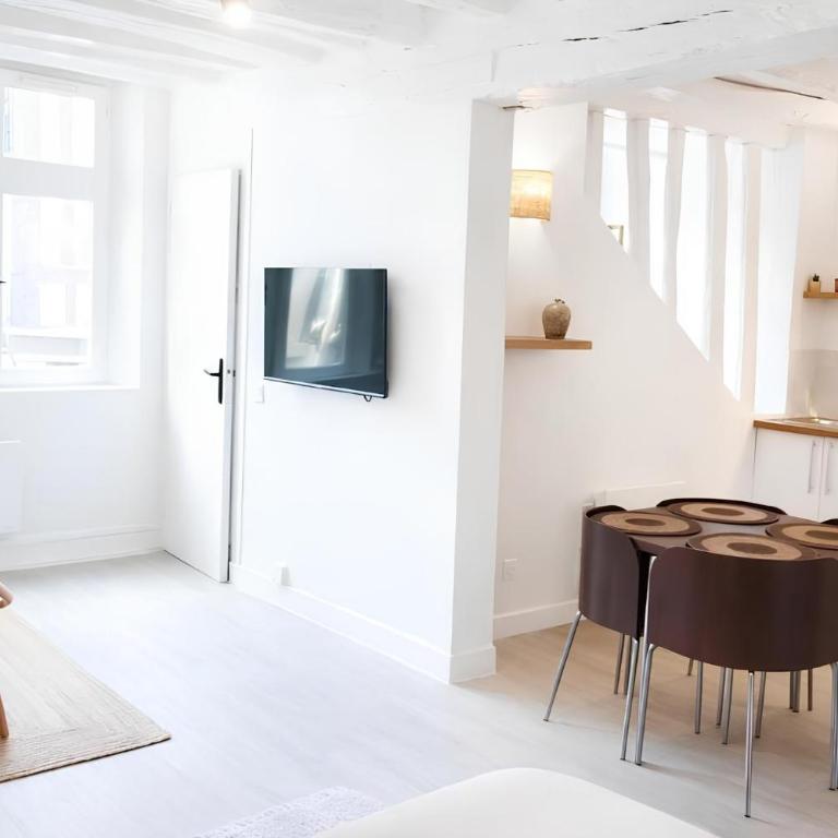 Pucelle Vieux Marché Rouen Centre - Linge & Ménage Inclus - Apartamento de 2 dormitorios - 1