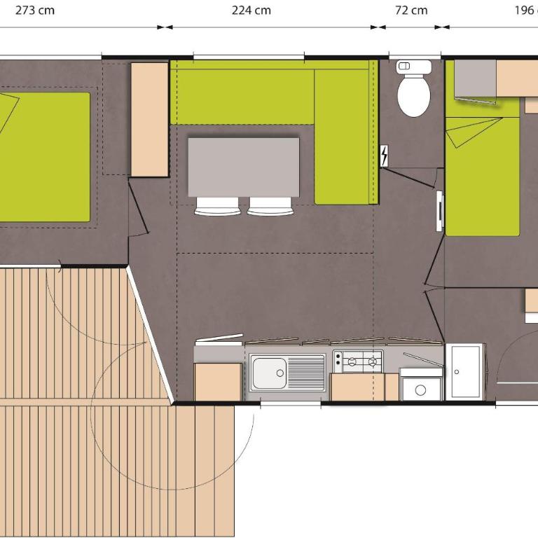 Camping Onlycamp du Lac du Marandan - Mobile Home - 4