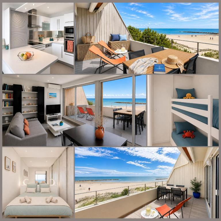 Rose des Sables - Une terrasse sur la Méditerranée - Two-Bedroom Apartment - 6